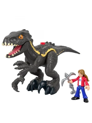 Imaginext Jurassic World Araçlar - Indoraptor & Maisie