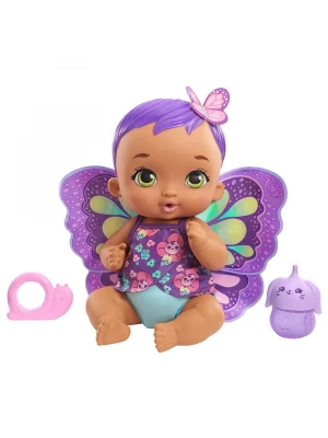 My Garden Baby Kelebek Bebeğimin Bakım Zamanı Mor Saçlı Bebek