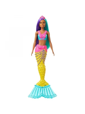 Barbie Dreamtopia Denizkızı Bebekler - Mavi, Mor Saçlı