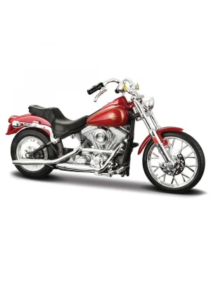 Maisto 1:18 Harley-Davidson 1984 FXST Softail Motorsiklet