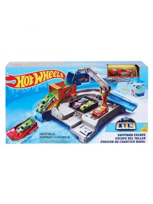 Hot Wheels Tersaneden Kaçış Oyun Seti
