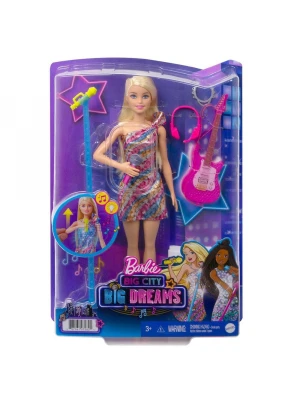 Barbie Malibu Şarkıcı Bebek - Büyük Şehir, Büyük Hayaller Serisi