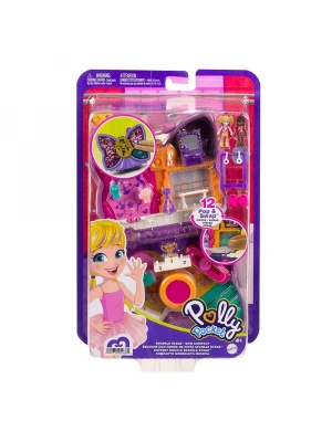 Polly Pocket Işıltılı Sahne Fiyonklu Kompakt Oyun Seti