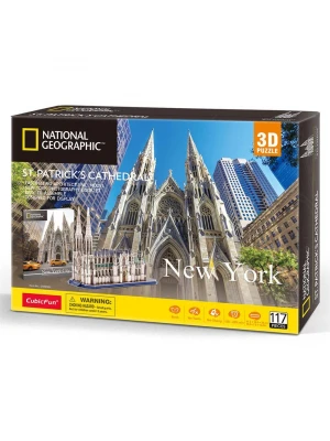 CubicFun National Geographic Saint Patrick Katedrali 3D Puzzle 11