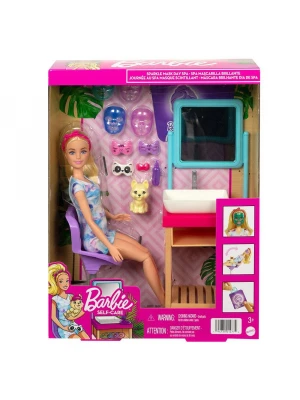 Barbie Welness Işıltı Dolu Spa Günü Oyun Seti