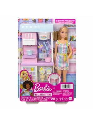 Barbie Dondurma Dükkanı Oyun Seti