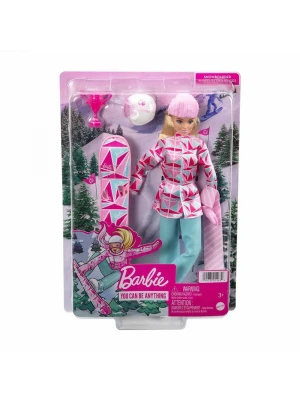 Barbie Snowboard Sporcusu Bebek