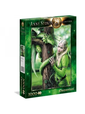 Clementoni 1000 Parça Anne Stokes Collection Kindred Spirits Puzzle