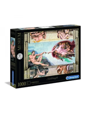 Clementoni 1000 Parça Museum Collection The Creation of Man Puzzle