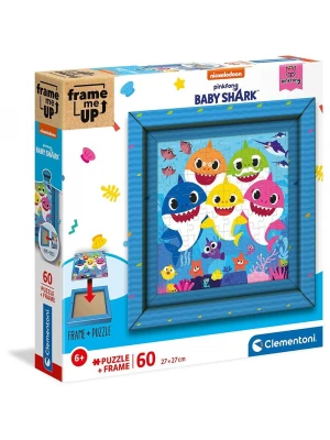 Clementoni Baby Shark Frame Me Up Puzzle 60 Parça