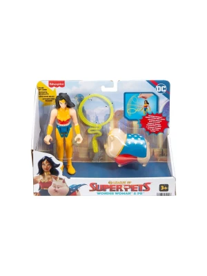 Fisher Price Imaginext Dc League Of Super Pets Kahramanlar ve Hayvanlar HGL01 - Wonder Woman&pb