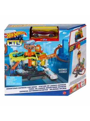 Hot Wheels Hızlı Araba Yıkama Oyun Seti