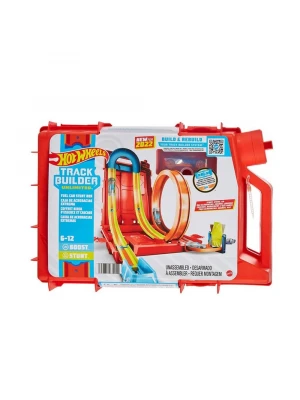 Hot Wheels Track Builder Benzin Bidonu Akrobasi Seti