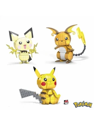 Mega Pokemon Pikachu Dönüşüm Üçlüsü