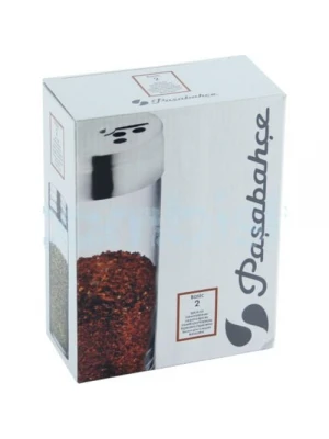 Paşabahçe 43890 Basic Metal Kap.tuzluk 2 Li