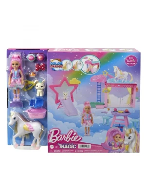 Barbie A Touch Of Magic Chelsea ve Pegasus Oyun Seti HNT67