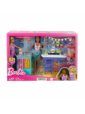 Barbie Brooklyn ve Malibunun Sahildeki Yiyecek Standı HNK99