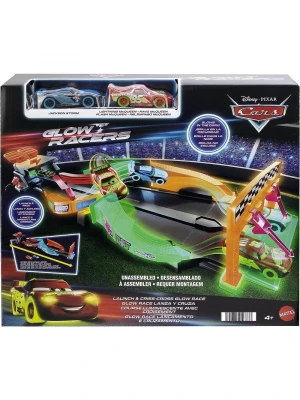 Cars Karanlıkta Parlayan Yarışçılar Pist Seti HPD80