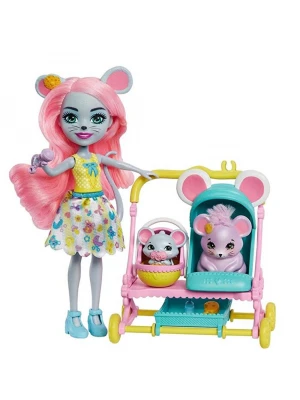 Enchantimals Eğlenceli Oyun Setleri - Mutlu Bebek Buggy