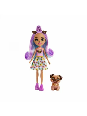 Enchantimals Popüler Karakter Bebekler - Penna Pug