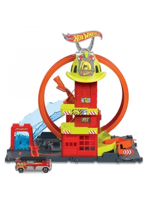 Hot Wheels Çember Pistli İftaiye İstasyonu HKX41