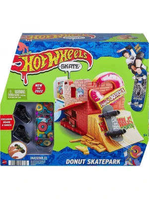 Hot Wheels Donut Kaykay Parkı Oyun Seti