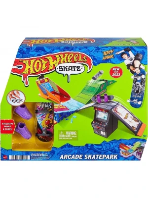 Hot Wheels Eğlenceli Kaykay Parkı Oyun Seti