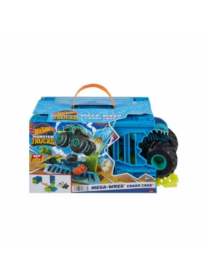 Hot Wheels Monster Trucks Mega-Wrexin Çarpışma Kafesi HNC29