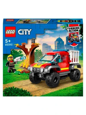 LEGO City 4x4 İtfaiye Kamyonu Kurtarma Operasyonu 60393