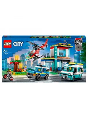 LEGO City Acil Durum Araçları Merkezi 60371