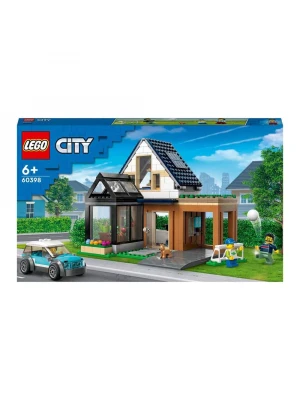 LEGO City Aile Evi ve Elektrikli Araba 60398