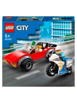 LEGO City Polis Motosikleti Araba Takibi 60392