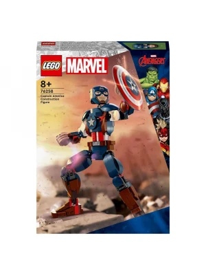 LEGO Marvel Kaptan Amerika Yapım Figürü 76258