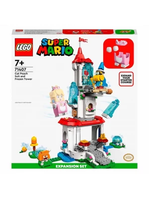 Lego Super Mario Cat Peach Kostümü ve Donmuş Kule Ek Macera Seti