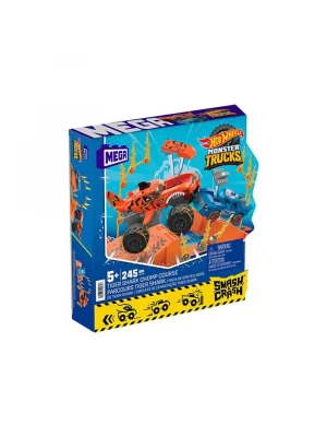 MEGA Hot Wheels Smash N Crash Tiger Shark Çarpışma Pisti