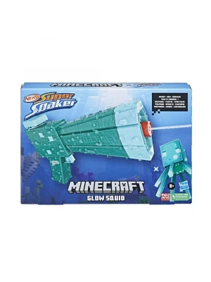 Nerf Super Sooker Minecraft Glow Squid