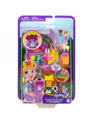 Polly Pocket Kamp Macerası Lamalı Oyun Seti