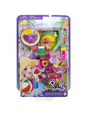 Polly Pocket Karpuzlu Havuz Partisi Kompakt Oyun Seti