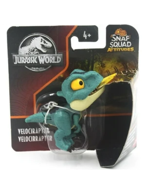Mattel Jurassic World Snap Squad Attitudes Velociraptor GXW61