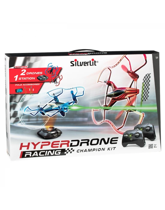 Silverlit HyperDrone Yarış Şampiyona Kiti 2.4G - 4CH Gyro Çift Dr