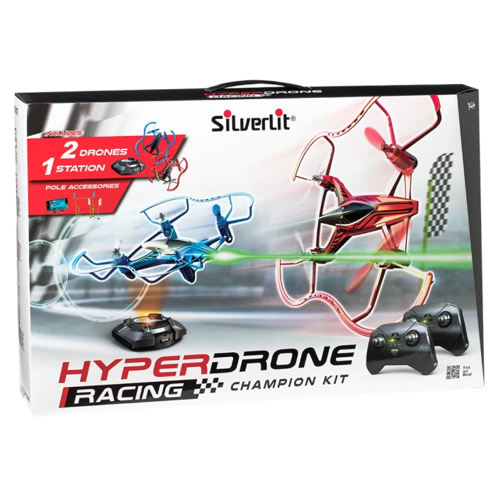 Silverlit HyperDrone Yarış Şampiyona Kiti 2.4G - 4CH Gyro Çift Dr