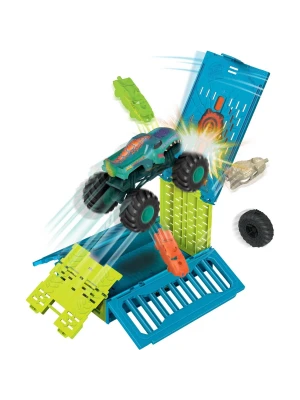 Hot Wheels Monster Trucks 1:24 Mega Wrexin Çarpışma Kafesi - HNC29