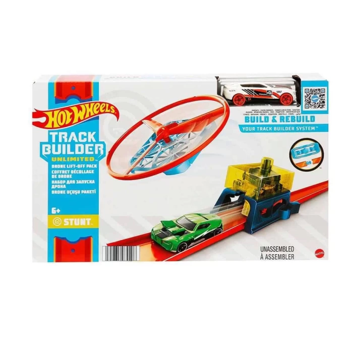 Hot Wheels Track Builder Drone Uçuş Paketi