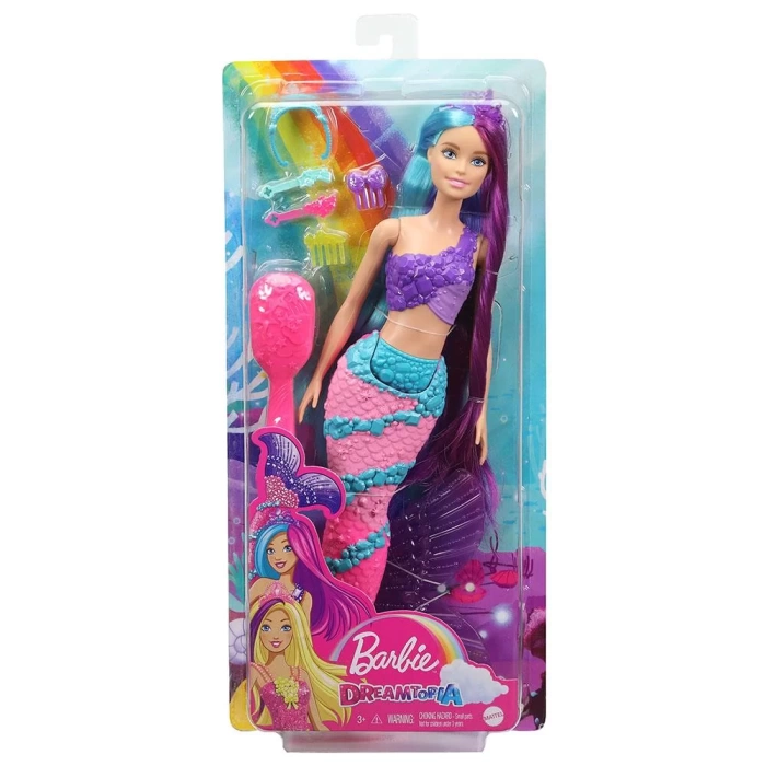 Barbie Dreamtopia Uzun Saçlı Bebekler GTF39