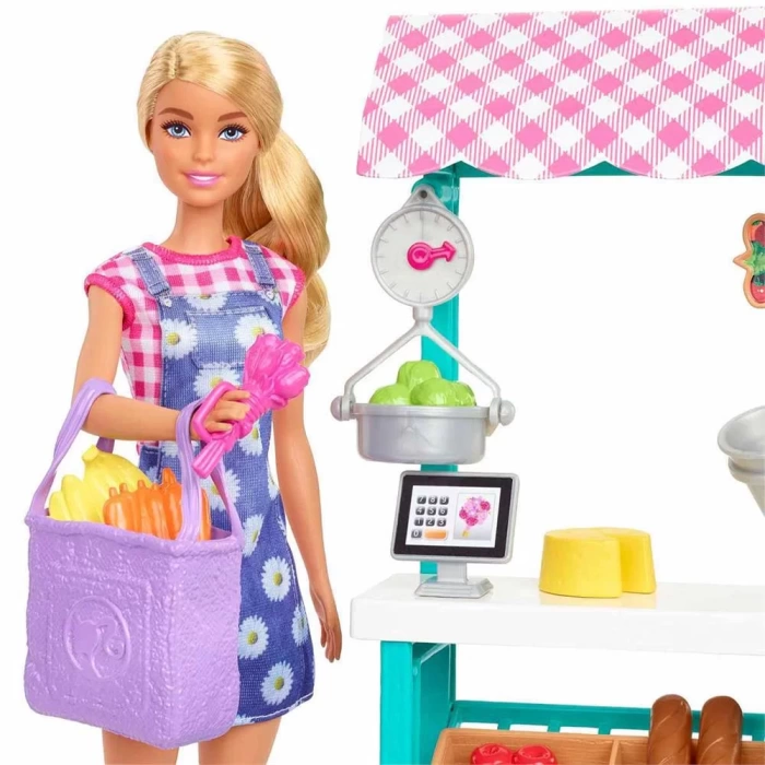 Barbie Çiftçi Pazarı Oyun Seti