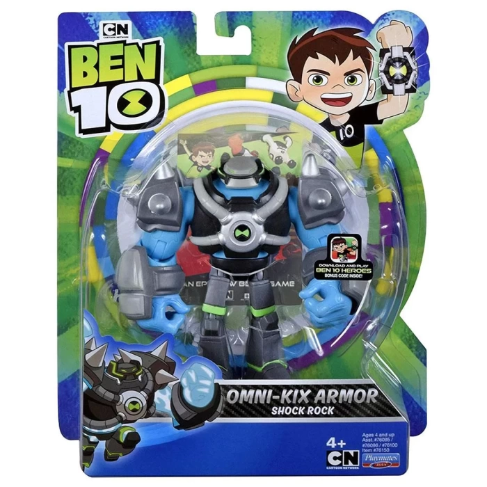 Ben 10 Aksiyon Figürler Shock Rock