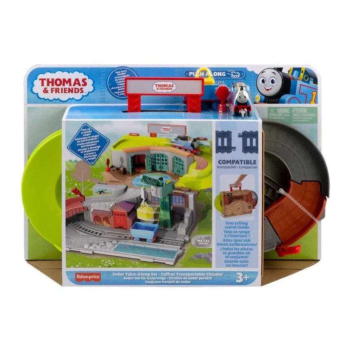 Fisher-Price Thomas ve Arkadaşları Taşınabilir Sodor Seti