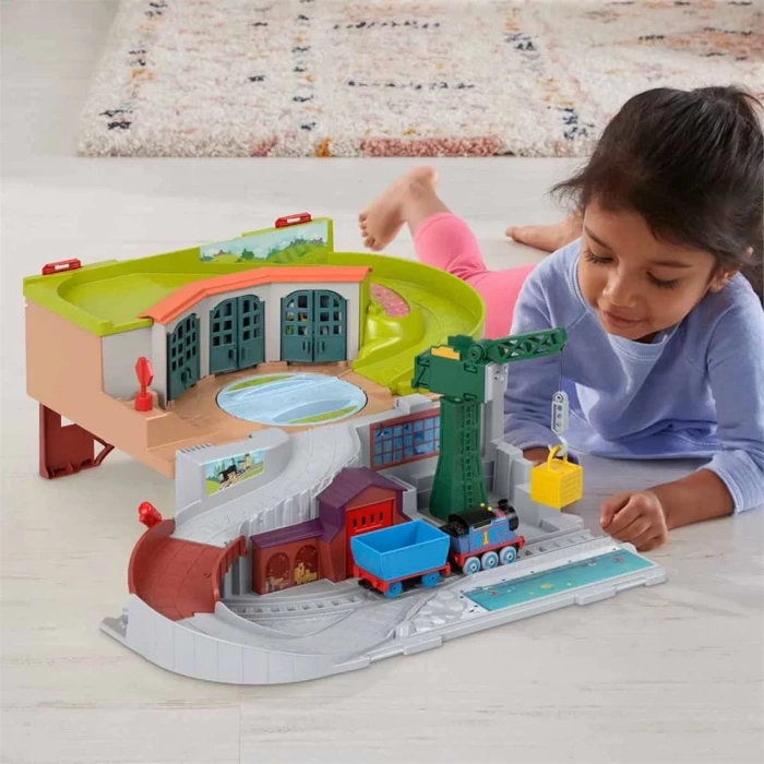 Fisher-Price Thomas ve Arkadaşları Taşınabilir Sodor Seti