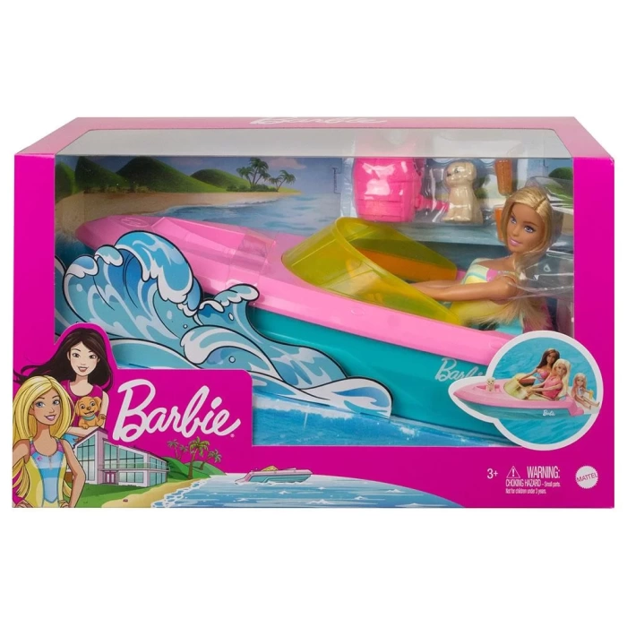 Barbie Bebek ve Teknesi Oyun Seti