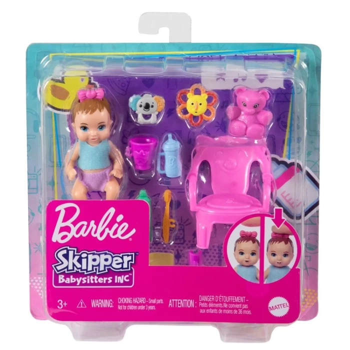 Barbie Bebek Bakıcısı Özellikli Minik Bebekler HJY29